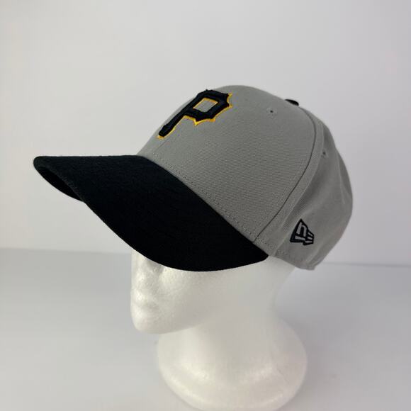 New Era 59Fifty Retro Gray On-Field Pittsburgh Pirates Fitted Baseball Hat 7 1/8 - Picture 4 of 9